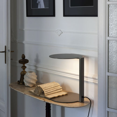 Tischlampe - DUCA - Oluce - Metall / modern / mit Kabel
