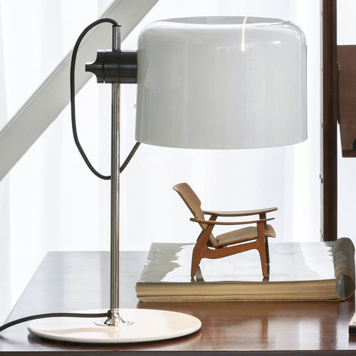 Tischlampe - COUPÉ - Oluce - Metall / Aluminium / modern