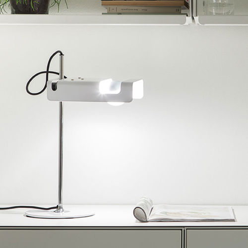 Tischlampe - SPIDER - Oluce - Aluminium / Blech / modern