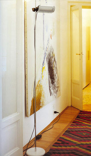 Stehleuchte - Oluce - Aluminium / lackierter Stahl / modern