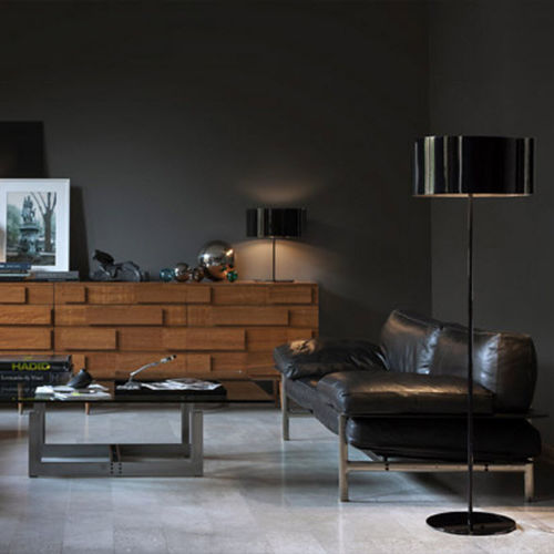 Stehleuchte - SWITCH - Oluce - Metall / geblasenes Glas / modern