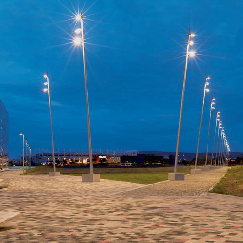 Lichtmast - FM-K     - WE-EF LEUCHTEN - galvanisiertem Stahl