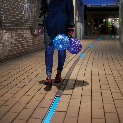 Einbauleuchte - ETV100 MARKER - WE-EF LEUCHTEN - LED / linear / IP67