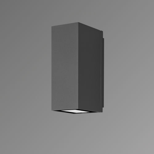 Moderne Wandleuchte - VLS400 - WE-EF LEUCHTEN - für Außenbereich / Aluminium / rechteckig