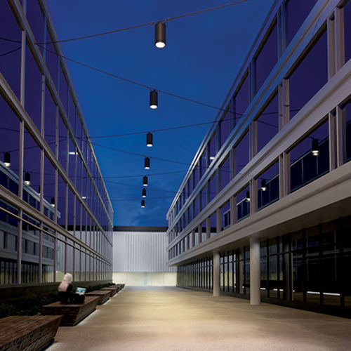 LED-Seilleuchte - DAS100-TW - WE-EF LEUCHTEN - rund / rohrförmig / Aluminiumguss
