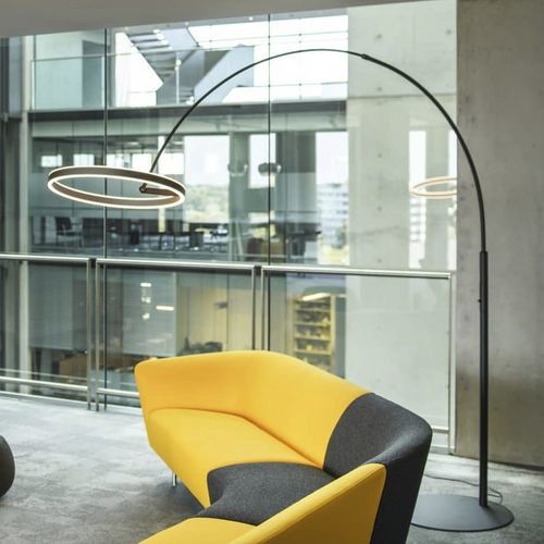 Stehleuchte - ONE BOW FL - SLV ELEKTRONIK - Aluminium / modern / mit Kabel