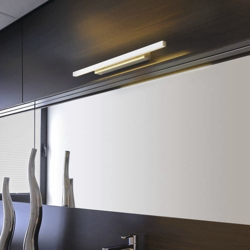 Moderne Wandleuchte - GLENOS® 60 - SLV ELEKTRONIK - für den Innenraum / Aluminium / L-förmig