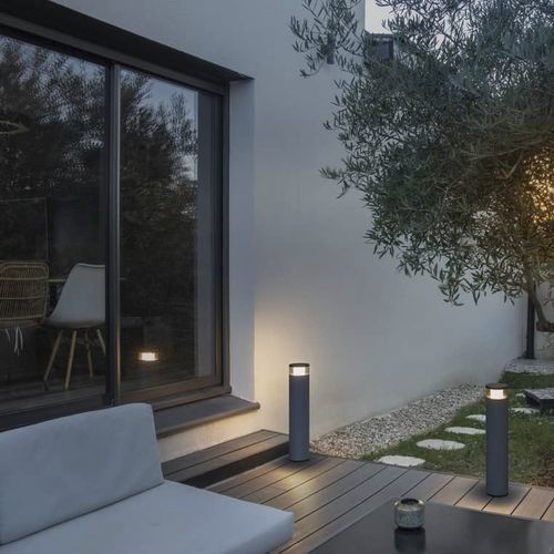 Leuchtpoller für Garten - M-POL M POLEHEAD - SLV ELEKTRONIK - modern / Aluminium / LED