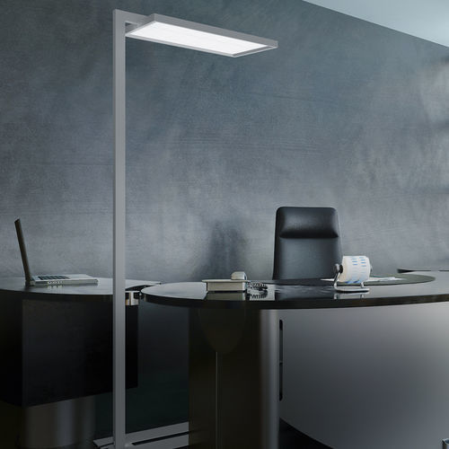Stehleuchte - PARO - Schmitz-Wila GmbH - anodisiertes Aluminium / modern / mit Kabel