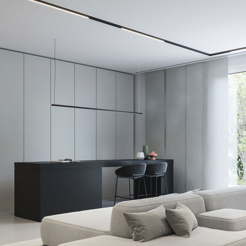 Einbau-Beleuchtungsprofil - INCLINE 48 - Reggiani  Illuminazione - LED / Opalflex® / modular