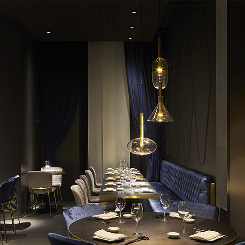 Moderne Wandleuchte - YORI - Reggiani  Illuminazione - für den Innenraum / Aluminiumguss / rund