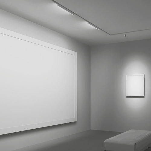 Wandfluter Schienenleuchte - INCLINE - Reggiani  Illuminazione - LED / rechteckig / Aluminium