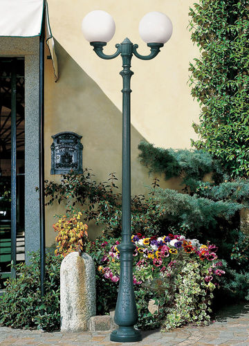 Garten-Lichtmast - GLOBE 300 - Fumagalli - klassisch / PMMA / Harz
