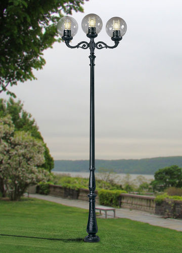 Garten-Lichtmast - GLOBE 400 - Fumagalli - klassisch / PMMA / fluoreszierend