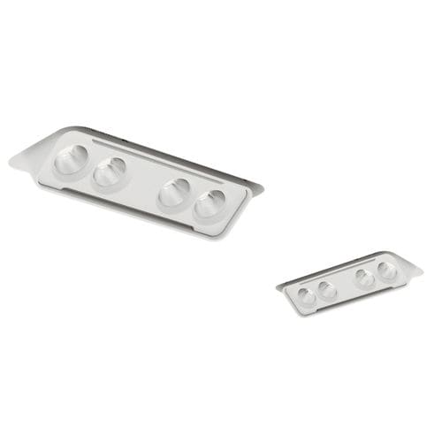 Strahler für Deckeneinbau - DEUX PIECES RI - Intra Lighting d.o.o. - LED / rechteckig / Objekteinrichtung