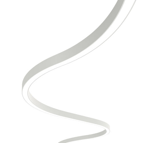 Aufbauleuchte - WAVE C/S - Intra Lighting d.o.o. - fluoreszierend / IP20 / Glas
