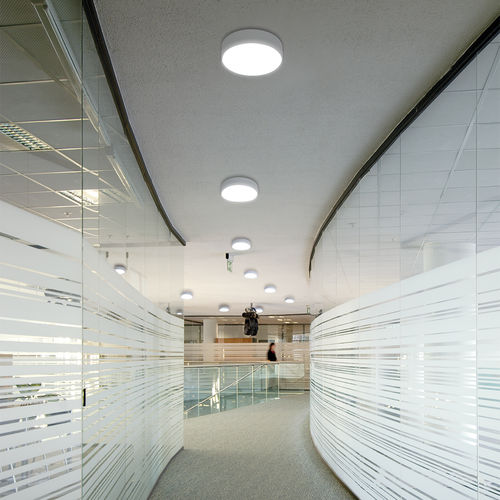 Aufbauleuchte - LONA C  - Intra Lighting d.o.o. - fluoreszierend / rund / IP40