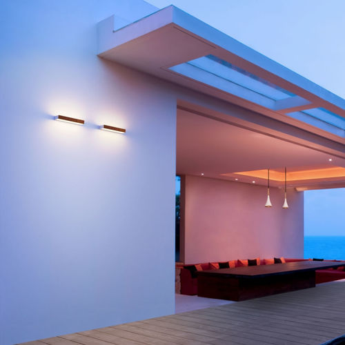 Moderne Wandleuchte - LOOK - Simes - für den Innenraum / für Außenbereich / Glas