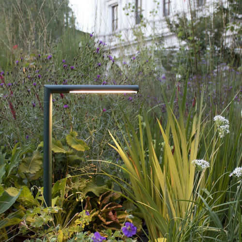 Leuchtpoller für öffentliche Bereiche - SPILLO BOLLARD - Simes - für Privatgebrauch / modern / Metall