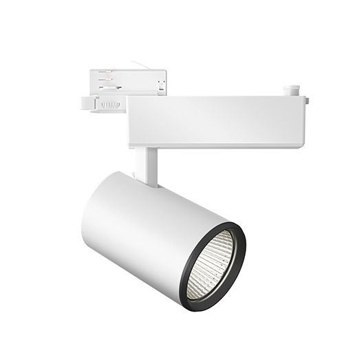 LED-Schienenleuchte - IQONA : IMM - Ansorg - rund / Metall / für Gewerbegebrauch
