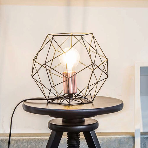 Tischlampe - SYNERGY - Brilliant - Metall / modern / mit Kabel