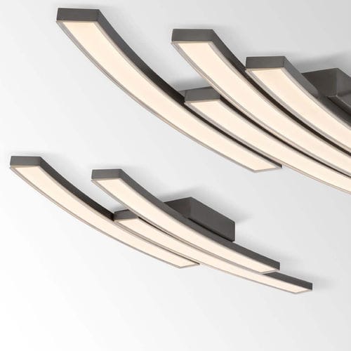 Aufbauleuchte - SAMURAI - Brilliant - LED / gebogen / Metall