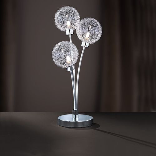 Tischlampe - ARC 3LMP - WOFI Leuchten Wortmann & Filz - Metall / Glas / modern