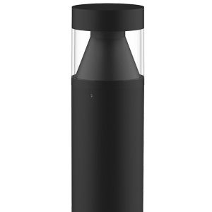 Leuchtpoller für Garten - DELUX ROUND - Mareco Luce - modern / Aluminium / LED
