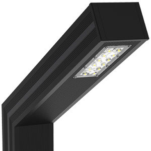 Straßenlaterne - Edge 90 - Mareco Luce - modern / anodisiertes Aluminium / PMMA