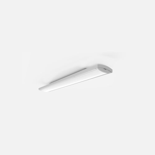 Moderne Deckenleuchte - FLAT - Lanzini - rechteckig / Polycarbonat / LED