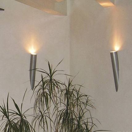Moderne Wandleuchte - FIA TYPE 100/151  - LECCOR Leuchten GmbH - für Außenbereich / Edelstahl / Polycarbonat