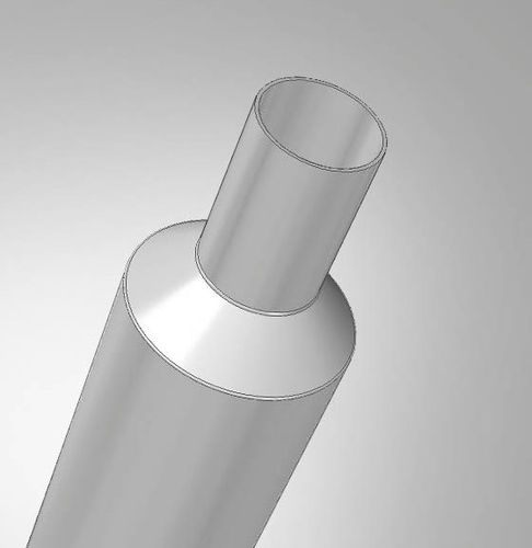 Lichtmast - STEPPED ROUND - LECCOR Leuchten GmbH - Edelstahl / individuell gestaltbar