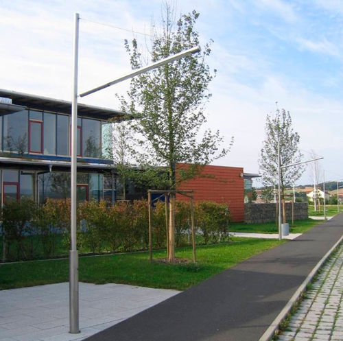 Straßenlaterne - FIACCOLA TYPE 641 - LECCOR Leuchten GmbH - modern / Edelstahl / Glas