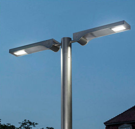 Straßenlaterne - TAB TOP TYPE 7 TANDEM - LECCOR Leuchten GmbH - modern / Aluminium / Edelstahl