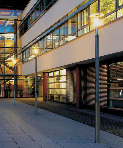 Garten-Lichtmast - FIACCO TYPE 510/140 - LECCOR Leuchten GmbH - für Straße / modern / Edelstahl