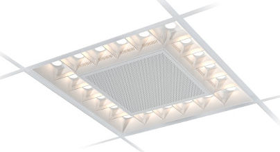 Deckeneinbauleuchte - XL-20 - Thorlux Lighting / F.W. Thorpe PLC - LED / quadratisch / Metall