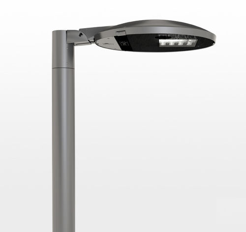 Straßenlaterne - COMPASS - AEC Illuminazione - modern / Edelstahl / mit Diffusor aus Hartglas