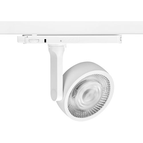 LED-Schienenleuchte - SIX - Arkos Light - Oscaluz, - rund / Aluminium / Polycarbonat