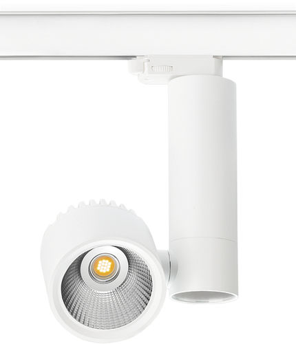 LED-Schienenleuchte - ZEN TUBE  - Arkos Light - Oscaluz, - rund / Aluminium / Glas