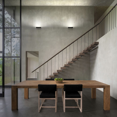 Wandleuchte / minimalistisches Design - REC - Arkos Light - Oscaluz, - für den Innenraum / Aluminium / Polymethylmethacrylat (PMMA)