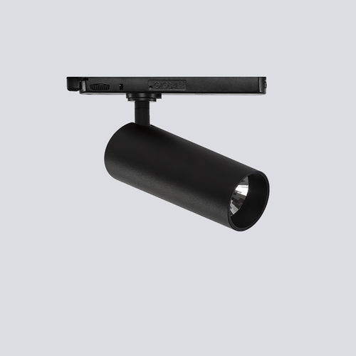 LED-Schienenleuchte - FOCUS 55 T - ONOK LUZ TECNICA - rund / Metall / für Gewerbegebrauch
