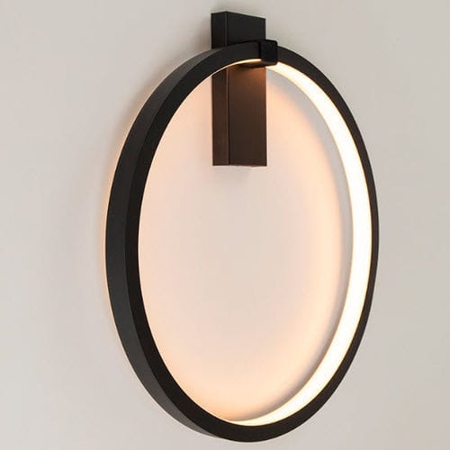 Moderne Wandleuchte - HOOP - ONOK LUZ TECNICA - für den Innenraum / Aluminium / rund