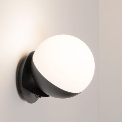Moderne Wandleuchte - BALO MINIMAL - ONOK LUZ TECNICA - für den Innenraum / Stahl / Glas