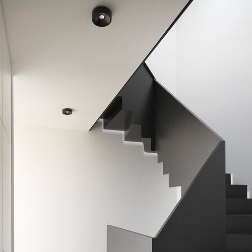 Deckenleuchte / minimalistisches Design - KIVO - RIBAG Licht AG - rund / kreisförmig / Aluminium