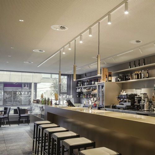 LED-Schienenleuchte - VERTICO  - RIBAG Licht AG - rund / Aluminium / Glas