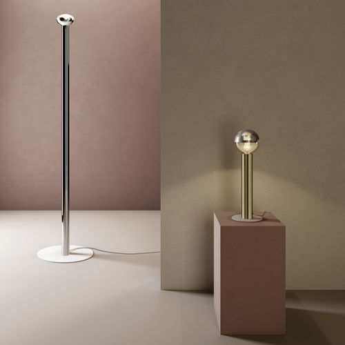Stehleuchte - BIRBA_TAB & FLOOR - LINEA LIGHT GROUP - Messing / aus lackiertem Aluminium / modern
