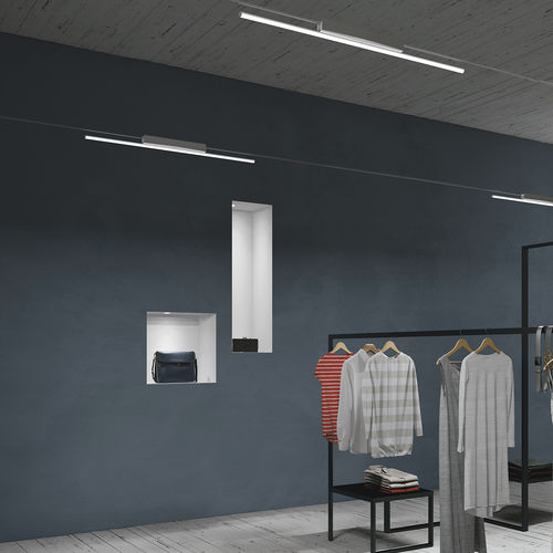 LED-Seilleuchte - CIRCULAR-C - LINEA LIGHT GROUP - linear / Eisen / Polycarbonat