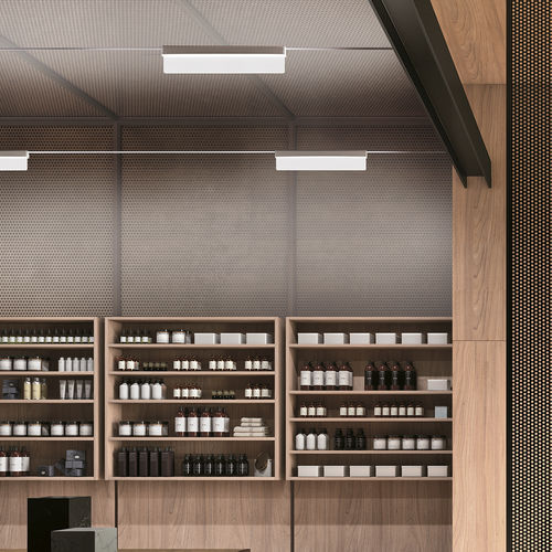 LED-Seilleuchte - TRIX-C - LINEA LIGHT GROUP - linear / Aluminium / Glas