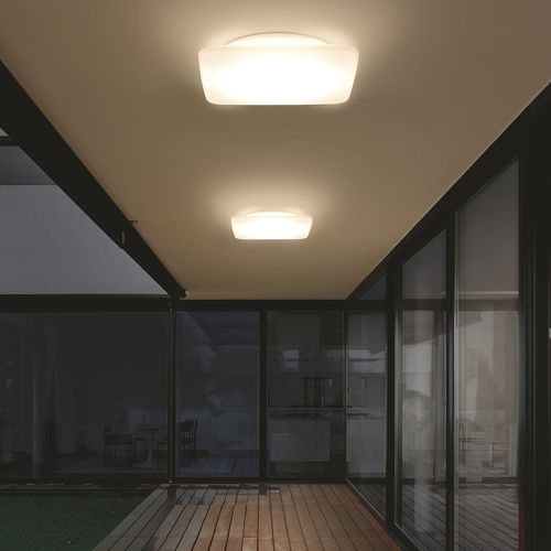 Moderne Deckenleuchte - MYWHITE_Q - LINEA LIGHT GROUP - quadratisch / Polyethylen / LED