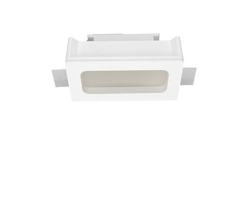 Moderne Deckenleuchte - GYPSUM_D1 - LINEA LIGHT GROUP - rechteckig / Gips / LED